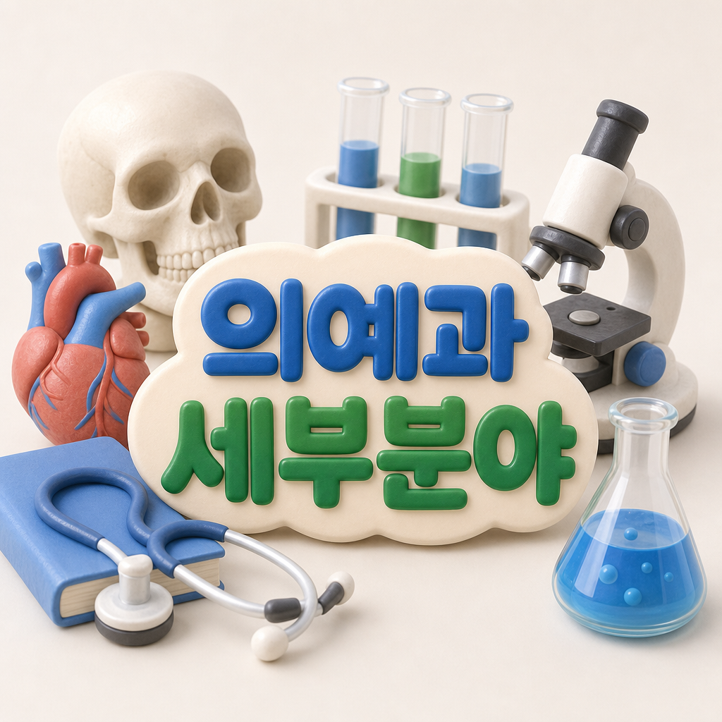 의예과 세부분야
